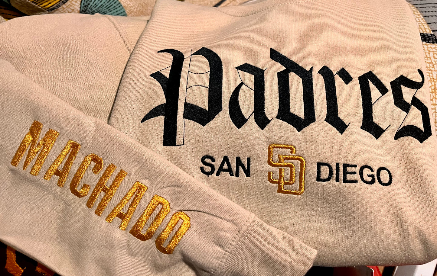 Padres Olde English Crewneck