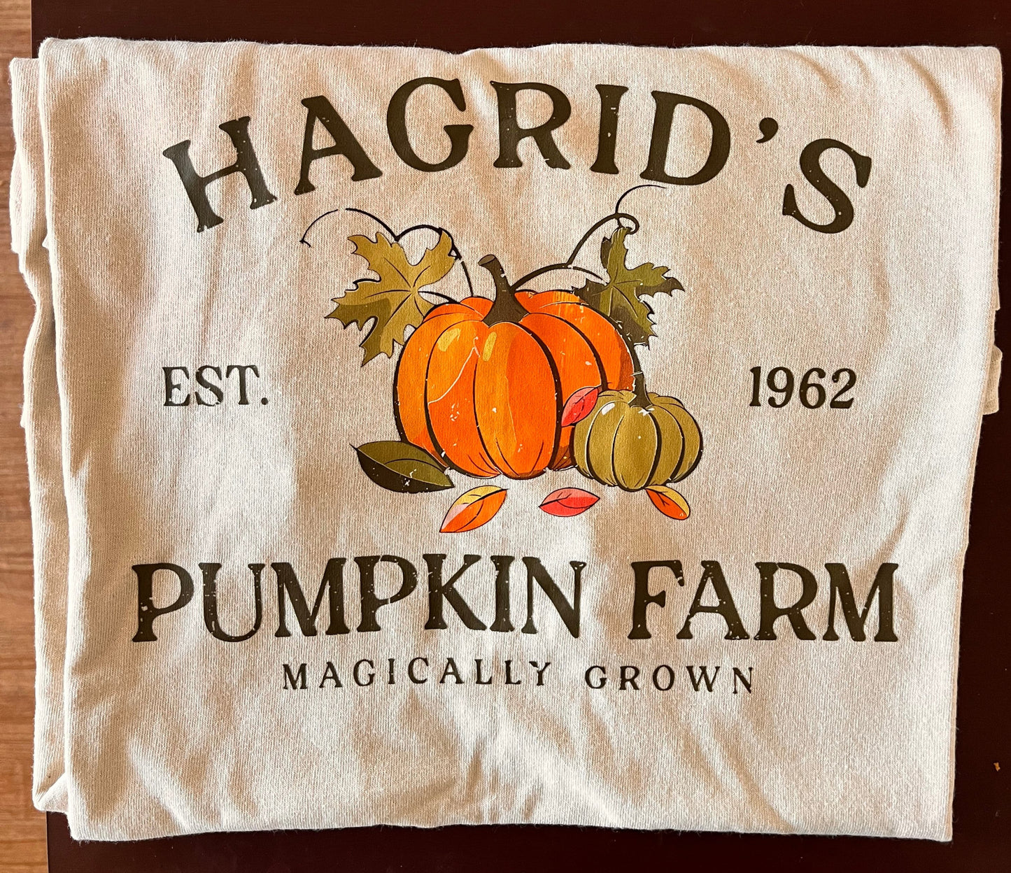 Hagrid Pumpkin Patch printed Shirt