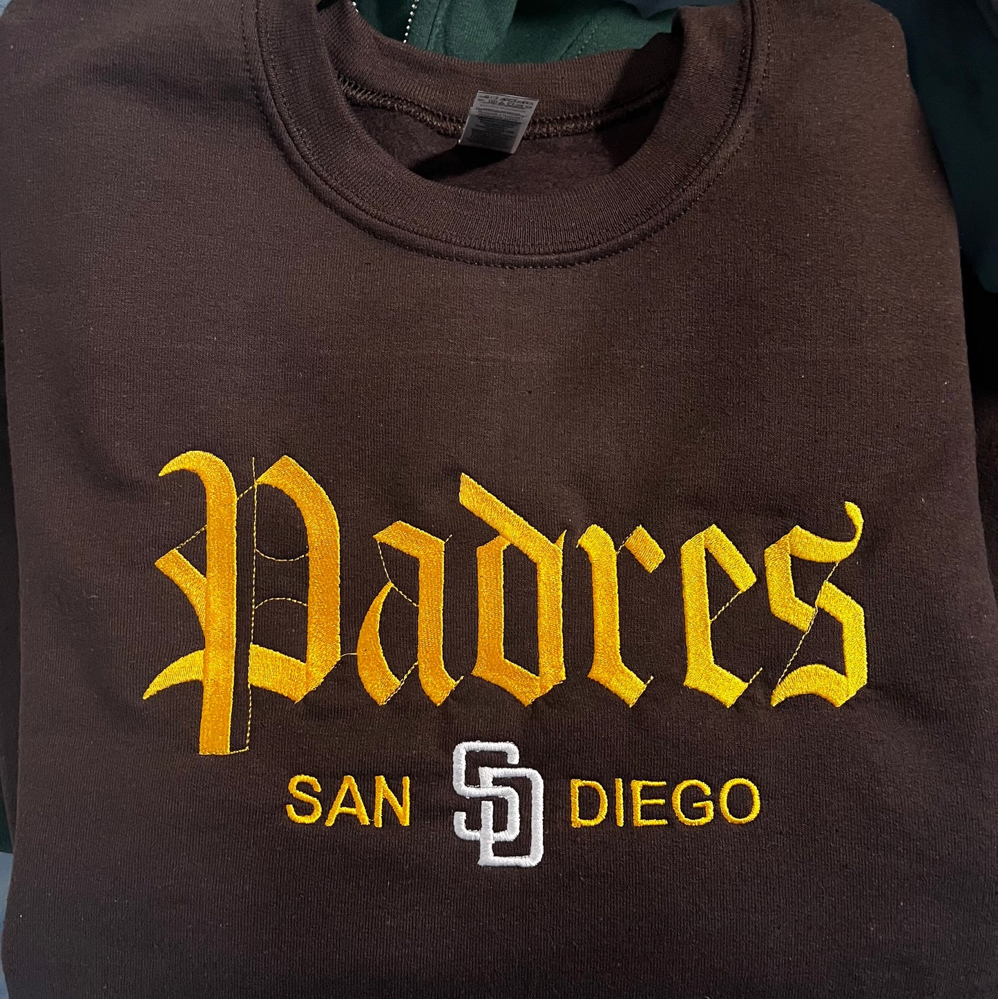 Padres Olde English Crewneck