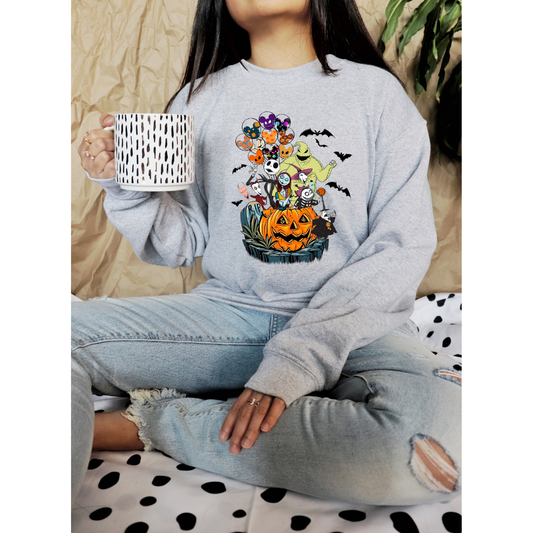 NBC Halloween Printed Crewneck